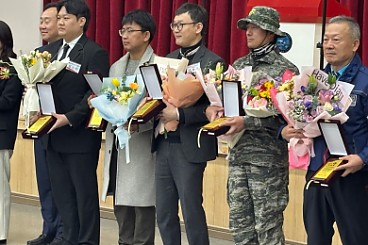 행정운영팀 박윤기 책임PD 연말 우수직원 표창